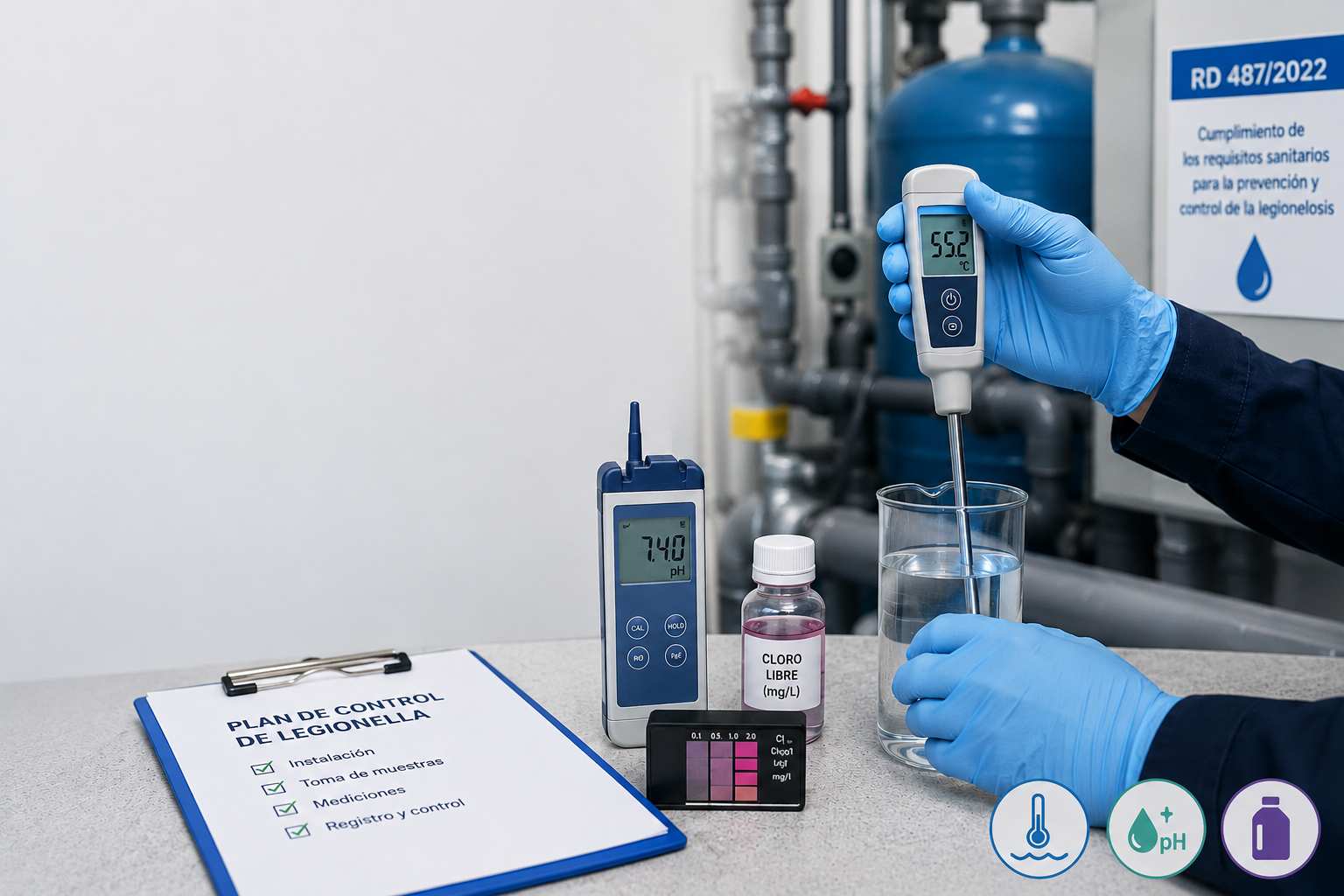 Operaciones Menores en la Prevención y Control de Legionella