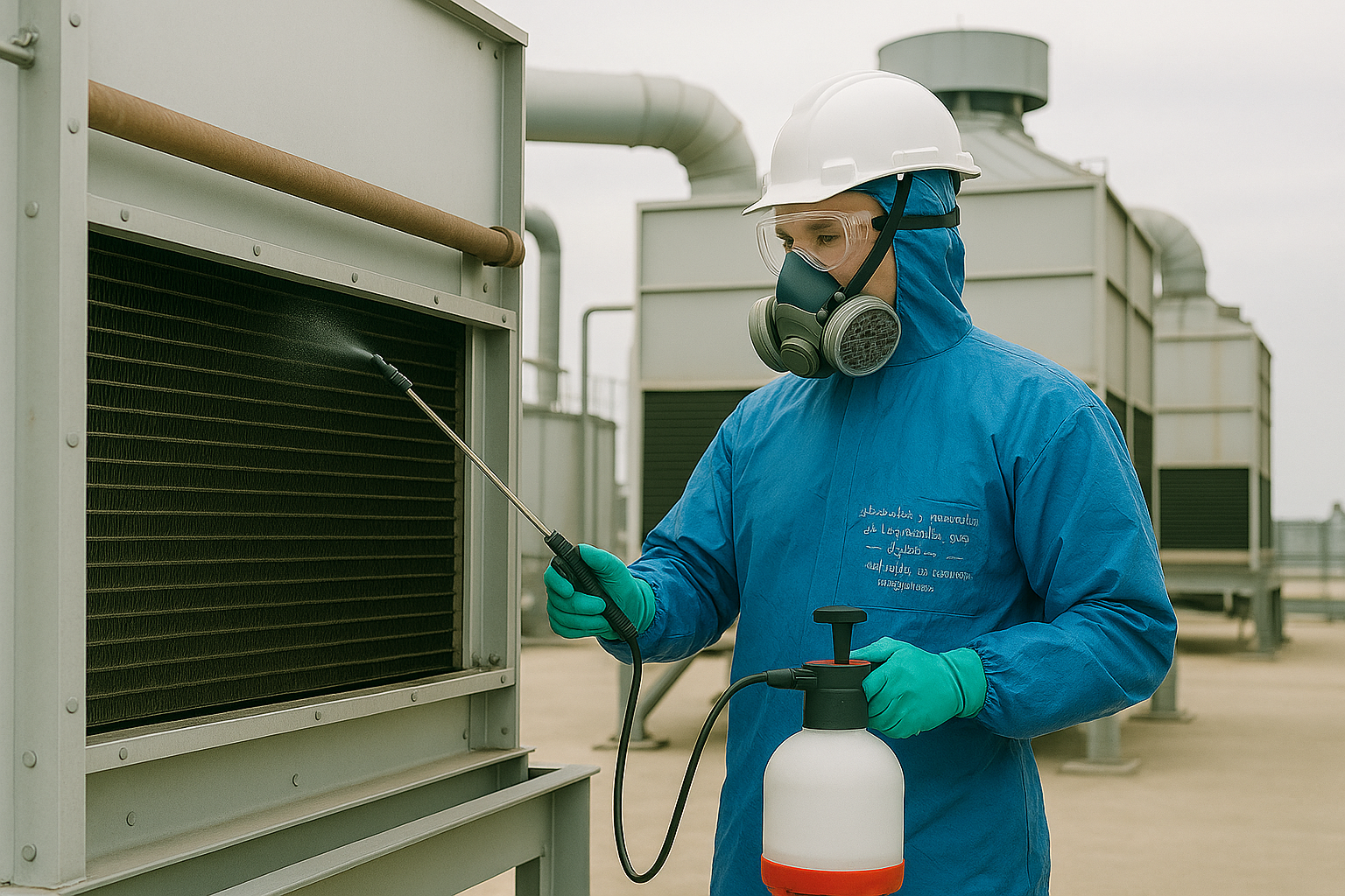 Mantenimiento higiénico-sanitario en instalaciones de riesgo de legionelosis
